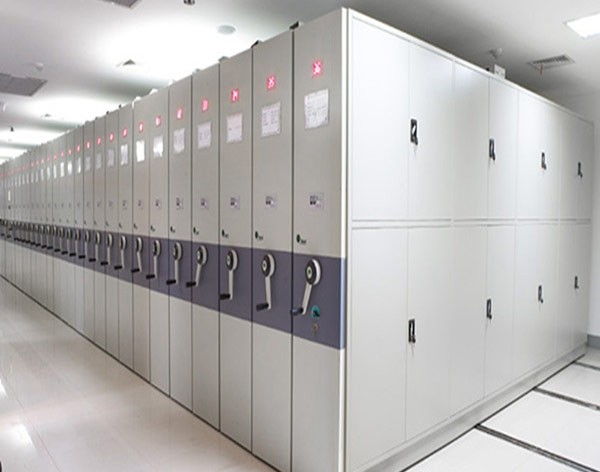 档案室密集柜轨道铺设方式：地上轨、预埋轨等